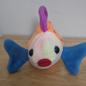 Colorful Plush Fish Toy